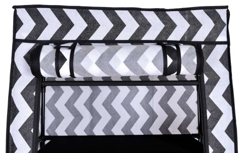 Szafka tekstylna na buty Lea - zebra Szafka tekstylna na buty Lea - zebra