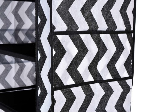 Szafka tekstylna na buty Lea - zebra Szafka tekstylna na buty Lea - zebra