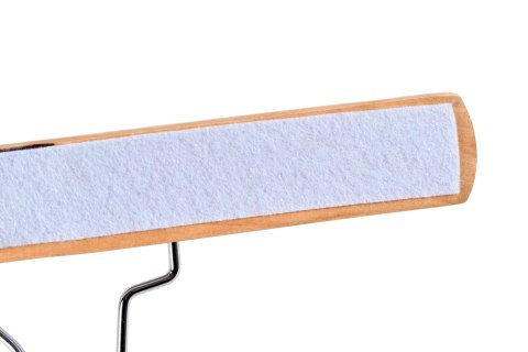 Wieszak drewniany na spodnie komplet - 10 szt. Wieszak drewniany na spodnie komplet - 10 szt.