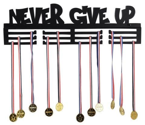 Wieszak na medale NEVER GIVE UP Wieszak na medale NEVER GIVE UP