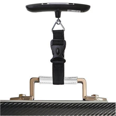 Adler | Travel Luggage Scale | AD 8190 | Maksymalna waga (udźwig) 50 kg | Dokładność 10 g | Czarny Adler | Travel Luggage Scale | AD 8190 | Maksymalna waga (udźwig) 50 kg | Dokładność 10 g | Czarny