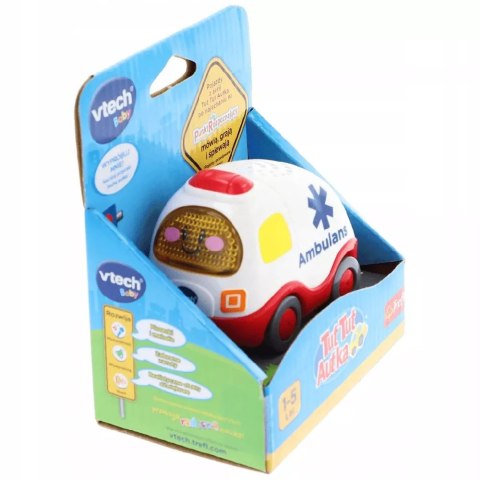 VTech Auto ambulans karetka dźwięki światła tut tut autka autko Trefl 60805