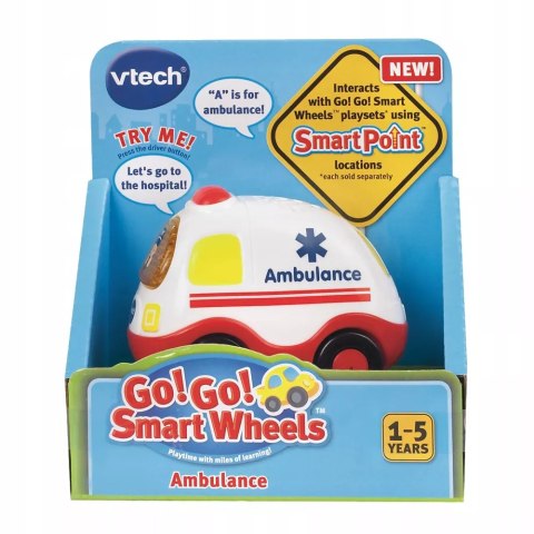 VTech Auto ambulans karetka dźwięki światła tut tut autka autko Trefl 60805