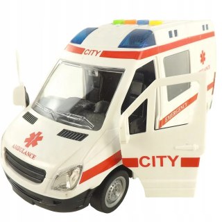 Luxma Auto ambulans karetka otwierane drzwi 1:16 WY590A