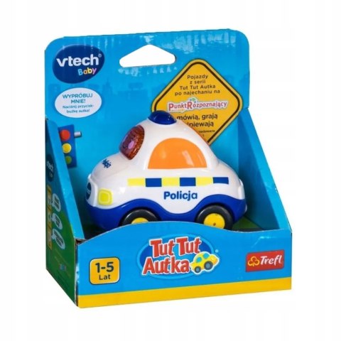 VTech Auto policja police car dźwięki światła tut tut autka autko Trefl 60557