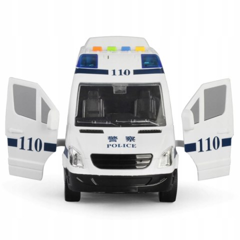 Luxma Auto radiowóz Policja otwierane drzwi 1:16 WY590BP Luxma Auto radiowóz Policja otwierane drzwi 1:16 WY590BP