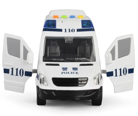 Luxma Auto radiowóz Policja otwierane drzwi 1:16 WY590BP Luxma Auto radiowóz Policja otwierane drzwi 1:16 WY590BP