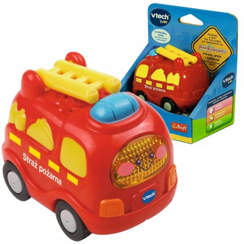 VTech Auto straż pożarna fire car dźwięki światła tut tut autka autko Trefl 60553 VTech Auto straż pożarna fire car dźwięki światła tut tut autka autko Trefl 60553