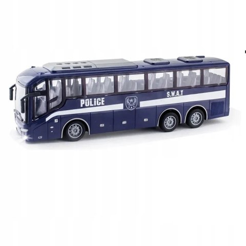 Luxma Autobus Policja Bus Zdalnie sterowany QH866-4 Luxma Autobus Policja Bus Zdalnie sterowany QH866-4