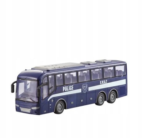 Luxma Autobus Policja Bus Zdalnie sterowany QH866-4 Luxma Autobus Policja Bus Zdalnie sterowany QH866-4
