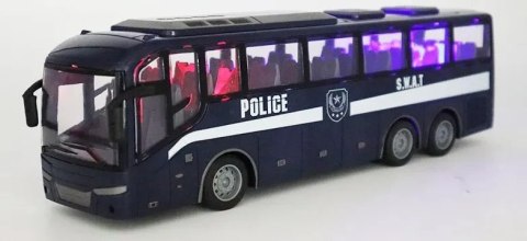 Luxma Autobus Policja Bus Zdalnie sterowany QH866-4 Luxma Autobus Policja Bus Zdalnie sterowany QH866-4