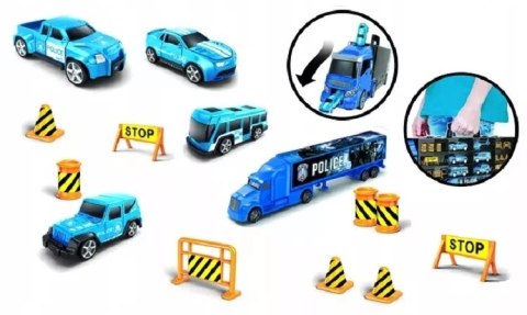 Luxma CIĘŻARÓWKA AUTKA WYRZUTNIA AUTA TIR LAWETA POLICJA 666-08H