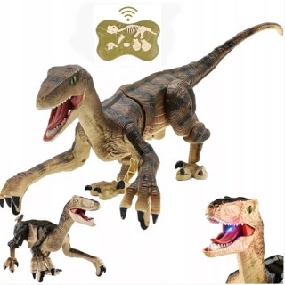 Luxma Dinozaur Velociraptor zdalnie sterowany pilot port usb dźwięki QX023