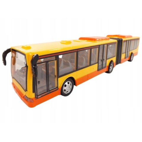 Luxma Duży autobus przegubowy zdalnie sterowany 44cm pilot światła 676Ż