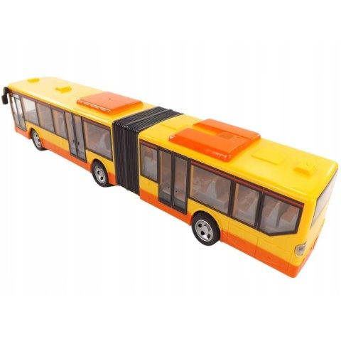 Luxma Duży autobus przegubowy zdalnie sterowany 44cm pilot światła 676Ż