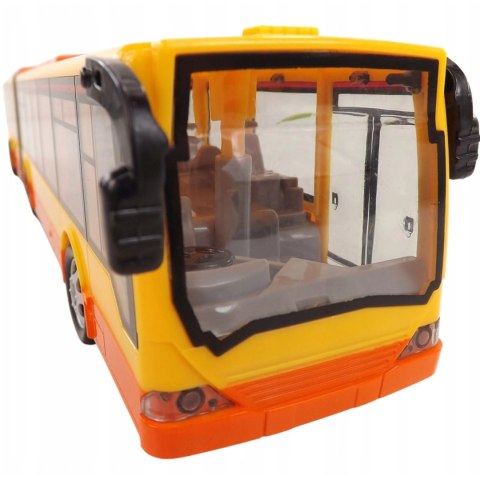 Luxma Duży autobus przegubowy zdalnie sterowany 44cm pilot światła 676Ż