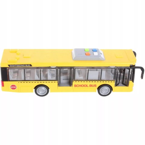 Luxma Duży szkolny autobus otwierane drzwi dźwięki światła 1:16 3+ WY910A Luxma Duży szkolny autobus otwierane drzwi dźwięki światła 1:16 3+ WY910A
