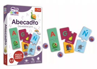 Trefl Gra dla dzieci edukacyjna mały odkrywca Abecadło Trefl 01945