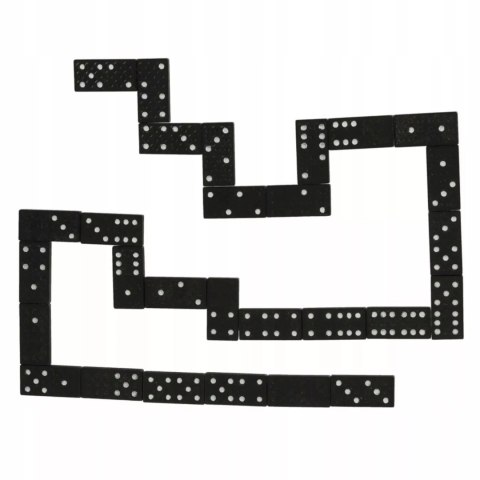 Luxma Gra domino rodzinna klasyczna 28 elementów drewniane pudełko 3896-5 Luxma Gra domino rodzinna klasyczna 28 elementów drewniane pudełko 3896-5