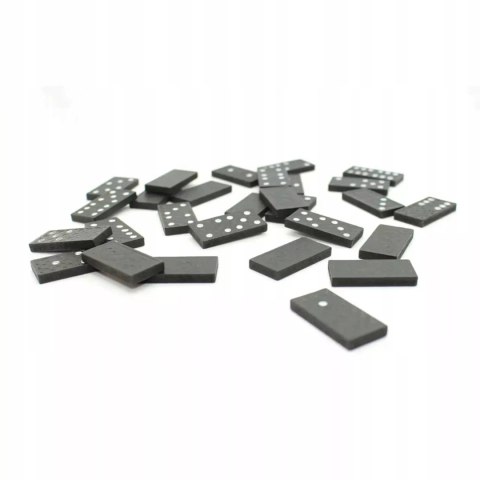 Luxma Gra domino rodzinna klasyczna 28 elementów drewniane pudełko 3896-5 Luxma Gra domino rodzinna klasyczna 28 elementów drewniane pudełko 3896-5