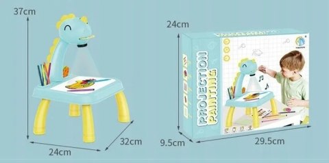 Luxma PROJEKTOR DO RYSOWANIA NÓŻKI DINOZAUR 2021-7A NIEBIESKI Luxma PROJEKTOR DO RYSOWANIA NÓŻKI DINOZAUR 2021-7A NIEBIESKI