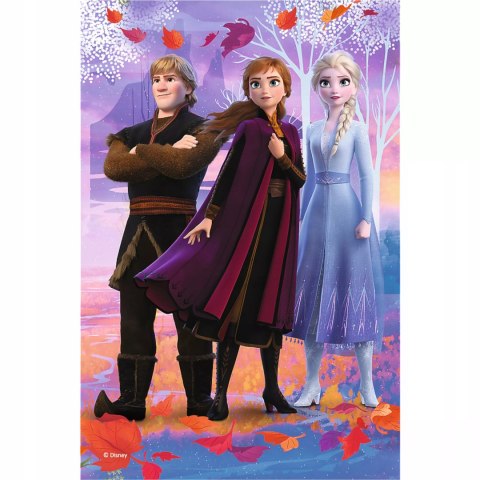 Trefl Puzzle 54 mini Frozen Kraina Lodu Anna Elsa Kristof 54 elementy Trefl 19637 Trefl Puzzle 54 mini Frozen Kraina Lodu Anna Elsa Kristof 54 elementy Trefl 19637