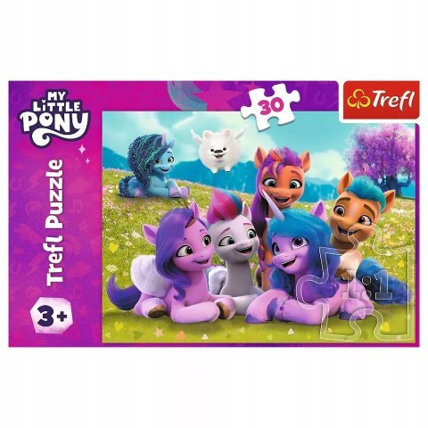 Trefl Puzzle Przyjacielskie Koniki Pony 30 elementów Kucyki Pony Trefl 18299 Trefl Puzzle Przyjacielskie Koniki Pony 30 elementów Kucyki Pony Trefl 18299