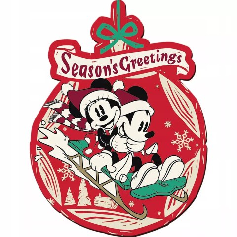 Trefl Puzzle drewniane Świąteczna przygoda Mickey i Minni Disney 9+ Trefl 20192