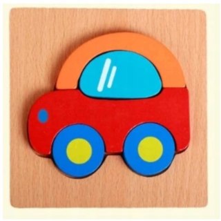 Luxma Puzzle drewniane edukacyjne klocki dla dzieci 15A