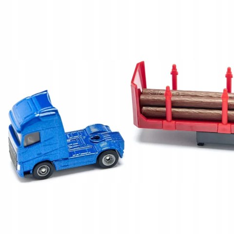 Siku Siku Samochód ciężarowy do transportu drewna skala 1:87 model metal S1659 Siku Siku Samochód ciężarowy do transportu drewna skala 1:87 model metal S1659