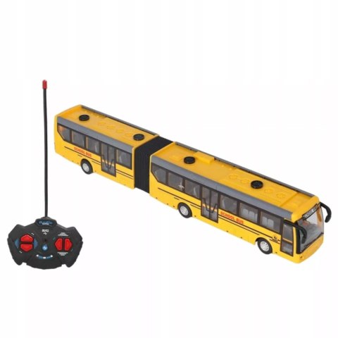 Luxma Szkolny autobus przegubowy zdalnie sterowany akumulator ładowarka 9933-6 Luxma Szkolny autobus przegubowy zdalnie sterowany akumulator ładowarka 9933-6