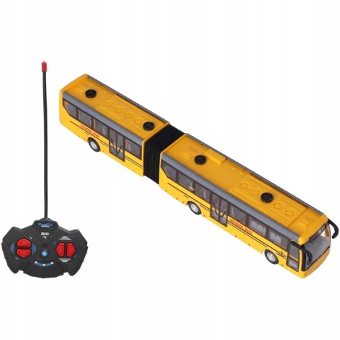 Luxma Szkolny autobus przegubowy zdalnie sterowany akumulator ładowarka 9933-6 Luxma Szkolny autobus przegubowy zdalnie sterowany akumulator ładowarka 9933-6
