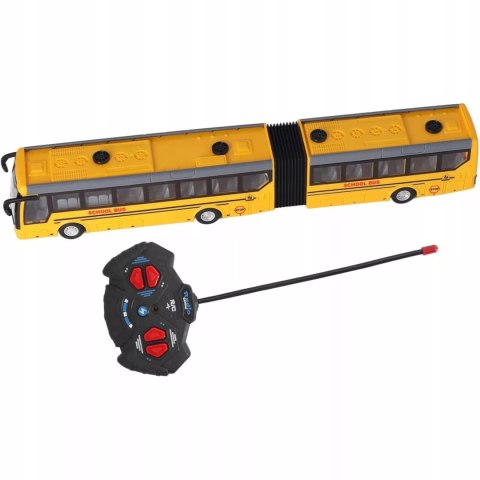 Luxma Szkolny autobus przegubowy zdalnie sterowany akumulator ładowarka 9933-6 Luxma Szkolny autobus przegubowy zdalnie sterowany akumulator ładowarka 9933-6