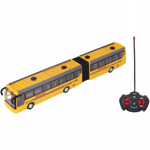 Luxma Szkolny autobus przegubowy zdalnie sterowany akumulator ładowarka 9933-6 Luxma Szkolny autobus przegubowy zdalnie sterowany akumulator ładowarka 9933-6