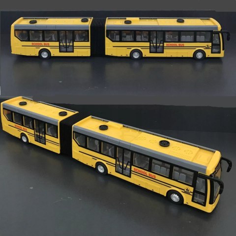 Luxma Szkolny autobus przegubowy zdalnie sterowany akumulator ładowarka 9933-6 Luxma Szkolny autobus przegubowy zdalnie sterowany akumulator ładowarka 9933-6