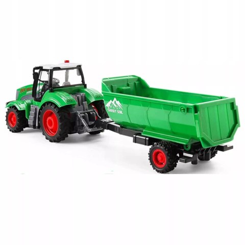 Luxma TRAKTOR Z PRZYCZEPĄ ZDALNIE STEROWANY AKUMULATOR ŁADOWARKA 9877-14 Luxma TRAKTOR Z PRZYCZEPĄ ZDALNIE STEROWANY AKUMULATOR ŁADOWARKA 9877-14
