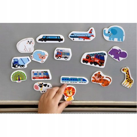 Luxma Układanka tablica puzzle magnetyczne zwierzęta MTF-C02 Luxma Układanka tablica puzzle magnetyczne zwierzęta MTF-C02
