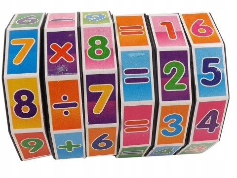 Luxma Walec matematyczny układanka nauka liczenia 7377-1 Luxma Walec matematyczny układanka nauka liczenia 7377-1