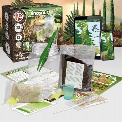 Science4You Zestaw naukowy Terrarium dinozaura 6+ Trefl Science4you 61939 Science4You Zestaw naukowy Terrarium dinozaura 6+ Trefl Science4you 61939