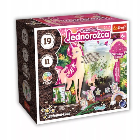 Science4You Zestaw naukowy Terrarium jednorożca 6+ TREFL Science4you 61940