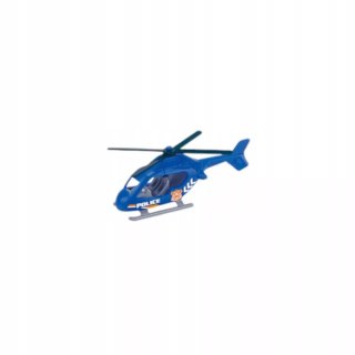 Luxma Zestaw pojazdów policyjnych resoraki autka 3 wozy i 2 helikoptery 6134P