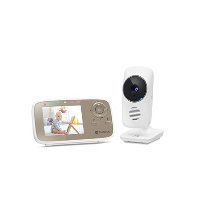 Motorola | L | 2.8" Wyświetlacz kolorowy LCD o rozdzielczości 480 x 272px; Technologia bezprzewodowa 2,4 GHz FHSS do monitorowan Motorola | L | 2.8" Wyświetlacz kolorowy LCD o rozdzielczości 480 x 272px; Technologia bezprzewodowa 2,4 GHz FHSS do monitorowan