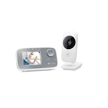 Motorola | Video Baby Monitor | VM482 2.4" | 2.4" kolorowy wyświetlacz LCD o rozdzielczości 480 x 272px; Monitorowanie temperatu Motorola | Video Baby Monitor | VM482 2.4" | 2.4" kolorowy wyświetlacz LCD o rozdzielczości 480 x 272px; Monitorowanie temperatu