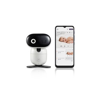 Motorola | Wi-Fi HD Motorized Video Baby Camera | PIP1010 | Zdalne przesuwanie, pochylanie i powiększanie; Dwukierunkowa rozmowa Motorola | Wi-Fi HD Motorized Video Baby Camera | PIP1010 | Zdalne przesuwanie, pochylanie i powiększanie; Dwukierunkowa rozmowa