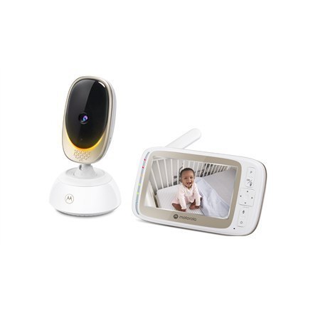 Motorola | Wi-Fi Video Baby Monitor with Mood Light | VM85 CONNECT 5.0" | 5-calowy kolorowy wyświetlacz TFT o rozdzielczości 480 Motorola | Wi-Fi Video Baby Monitor with Mood Light | VM85 CONNECT 5.0" | 5-calowy kolorowy wyświetlacz TFT o rozdzielczości 480