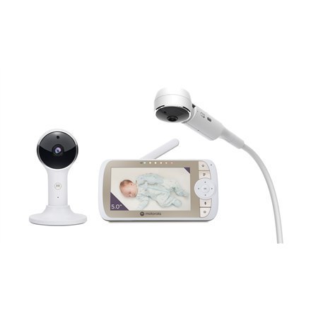 Motorola | Wideo niania Full HD Wi-Fi z uchwytem do łóżeczka | VM65X CONNECT 5.0" | Kolorowy wyświetlacz LCD 5,0" o rozdzielczoś Motorola | Wideo niania Full HD Wi-Fi z uchwytem do łóżeczka | VM65X CONNECT 5.0" | Kolorowy wyświetlacz LCD 5,0" o rozdzielczoś