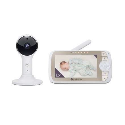Motorola | Wideo niania Full HD Wi-Fi z uchwytem do łóżeczka | VM65X CONNECT 5.0" | Kolorowy wyświetlacz LCD 5,0" o rozdzielczoś Motorola | Wideo niania Full HD Wi-Fi z uchwytem do łóżeczka | VM65X CONNECT 5.0" | Kolorowy wyświetlacz LCD 5,0" o rozdzielczoś