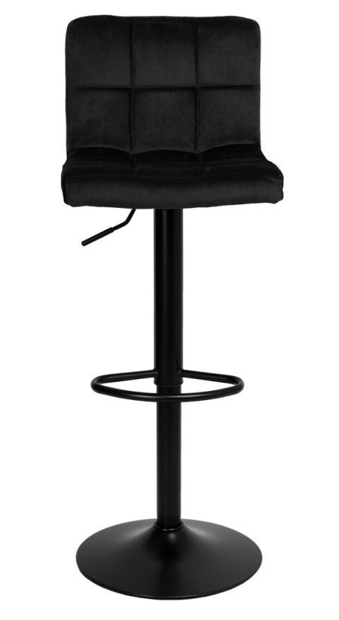 Hoker barowy Arako Black czarny Velvet Hoker barowy Arako Black czarny Velvet