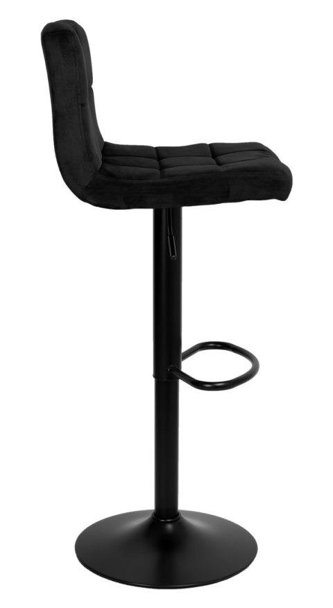 Hoker barowy Arako Black czarny Velvet Hoker barowy Arako Black czarny Velvet
