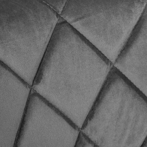 Hoker barowy CYDRO BLACK grafitowy Velvet Hoker barowy CYDRO BLACK grafitowy Velvet